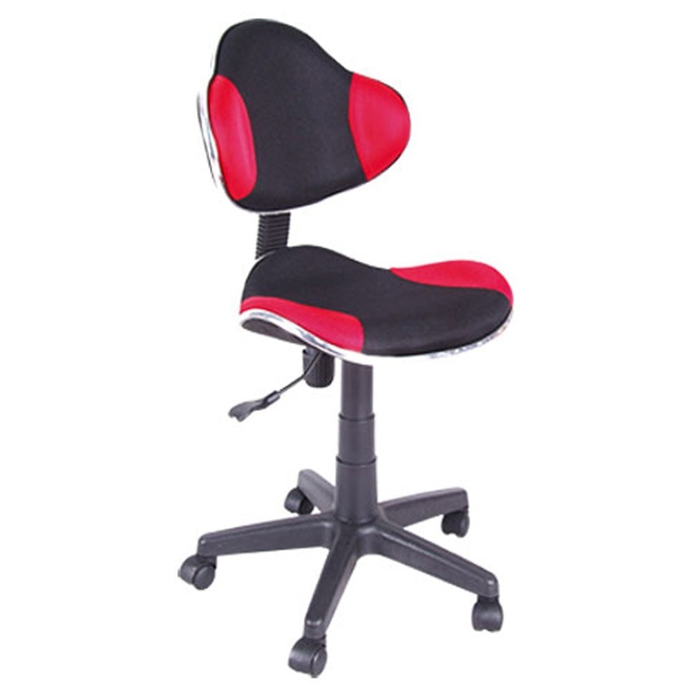 Scaun birou copii SL G2 rosu/negru