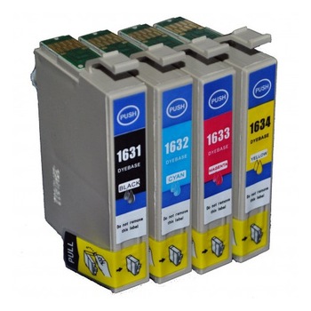 Set 4 Cartuse imprimanta Epson 16XL, T1635 ( T1631 + T1632 + T1633 + T1634 ) compatibile . Set 4 Cartuse imprimanta Epson 16XL, T1635 ( T1631 + T1632 + T1633 + T1634 ) compatibile .