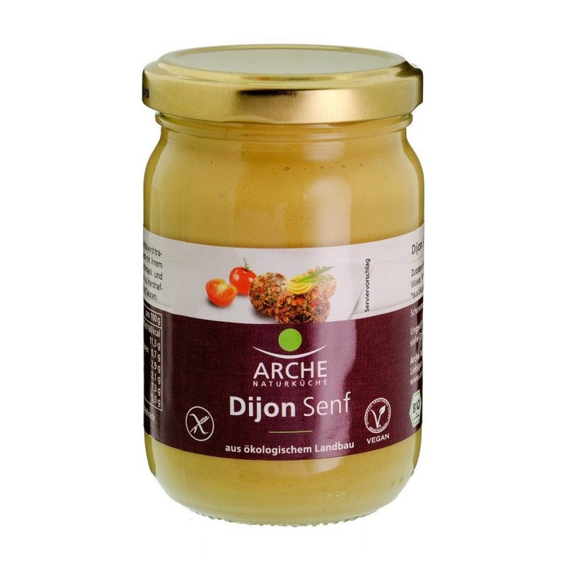 Mustar Dijon, bio, 200 ml - Arche