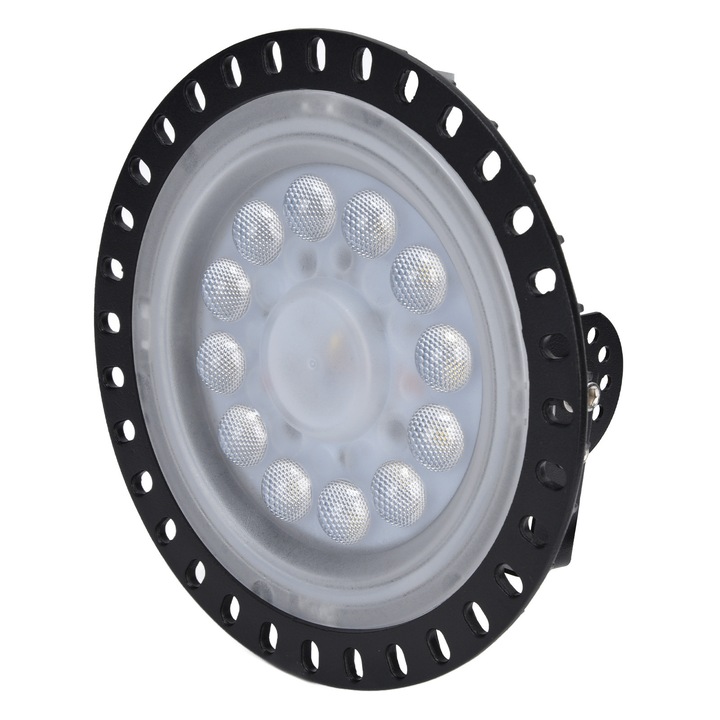2 db LED High Bay 50W világítótest készlet, 220-240V, magas fényerő, energiahatékony, színes, beltéri használatra
