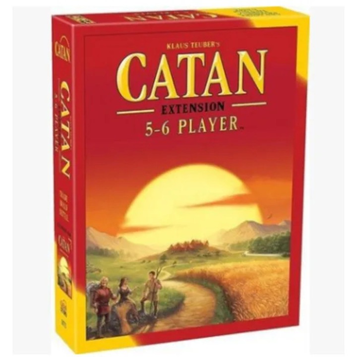 Настолна игра Catan, пълна игра + разширение за до 6 играчи