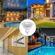 Set de 8 becuri halogen MR16 GU5.3 35W 12V dimabile, lumina calda 2800K, 320lm, 49x45mm