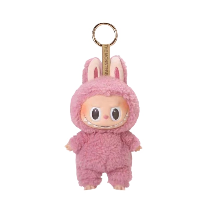 Плюшена играчка Labubu V1, 15cm, Розово