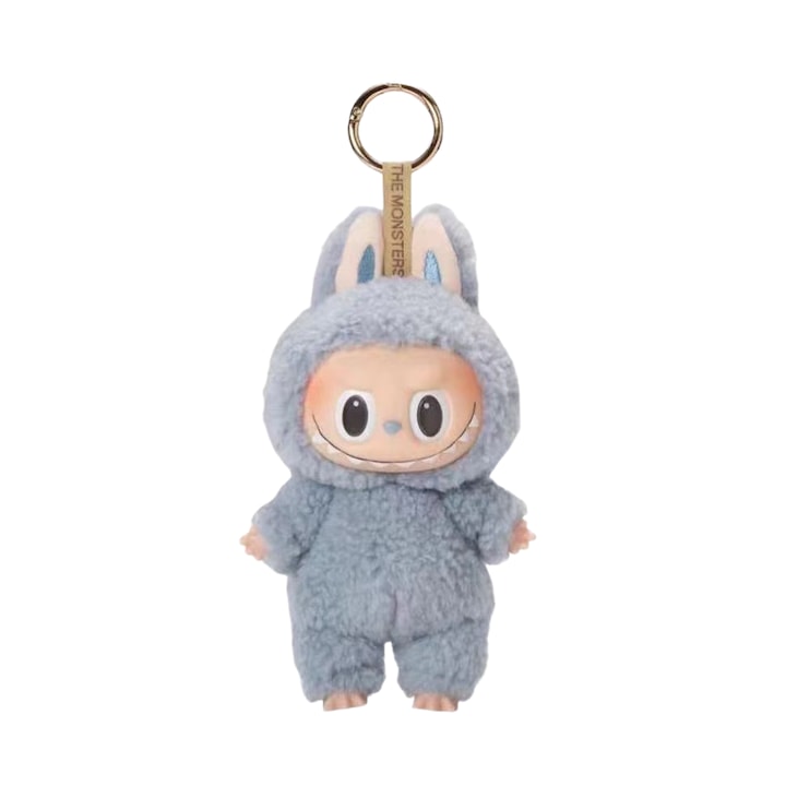 Плюшена играчка Labubu V1, 15cm, Синьо