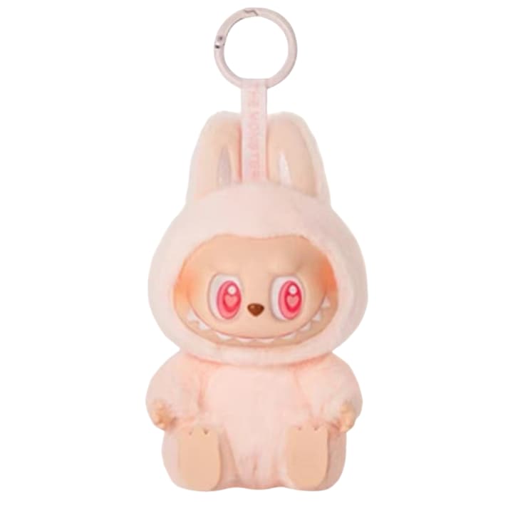 Плюшена играчка Labubu V2, 15cm, Розово