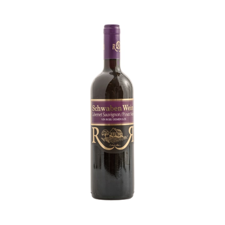 Швабенско червено вино, купаж, полусладко, 0.75 l