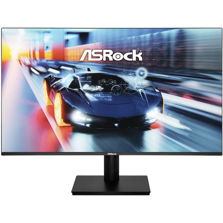 ASRock 27" CL27FFA Gaming Monitor IPS LED, Full HD 1920 x 1080, VGA, HDMI, 120 Hz, 1 ms Fekete
