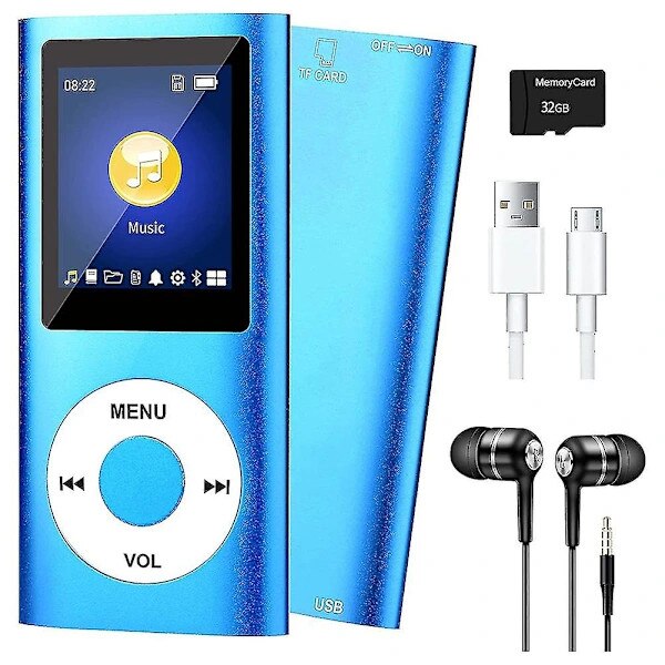 MP3 Player Apple iPod nano 8GB, albastru - eMAG.ro