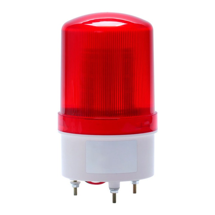 Sirena de securitate de urgenta, Rqiurpn, 220V AC, Cu alarma sonora, Plastic durabil, Instalare usoara