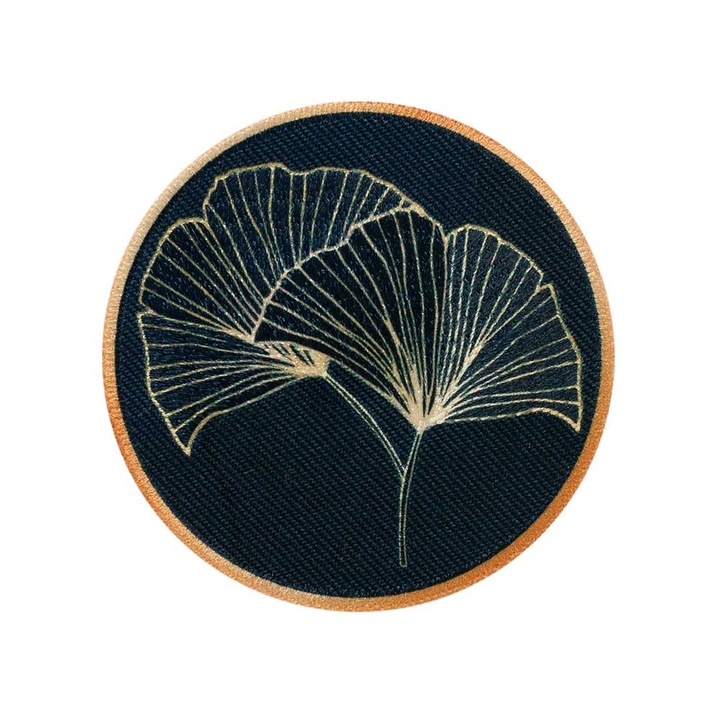 Апликация Ginkgo Blätter, Mono quick, 10008, 6 х 6 см, с лепило