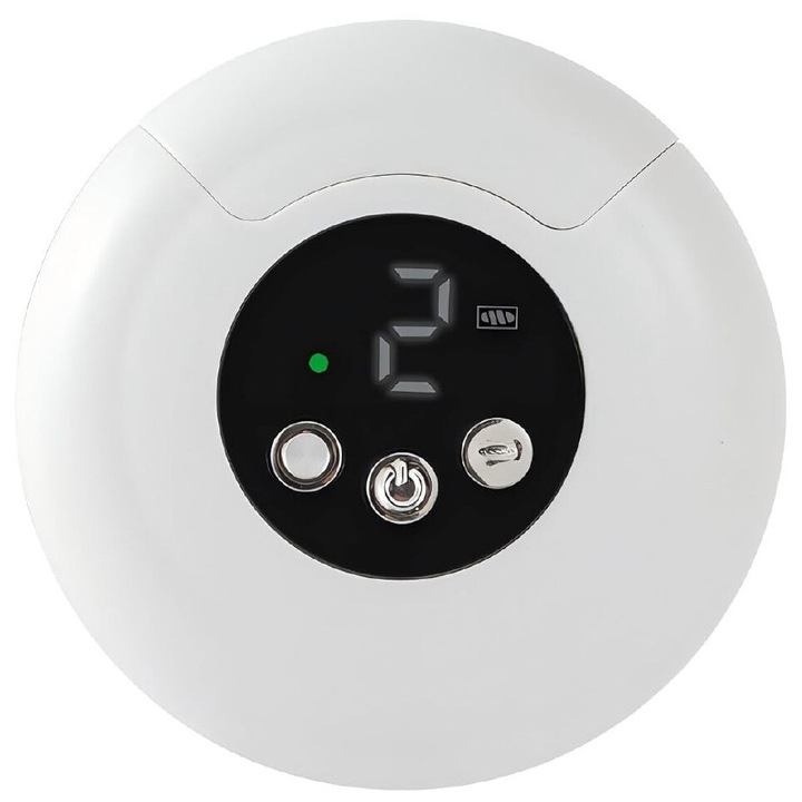 Unghiera Electrica Profesionala 2 In 1，Rotatie de 360°, set 3 in 1 pentru ingrijirea unghiilor, lumina LED, 3 viteze reglabile, foarfeca de unghiile pentru bebelusi, foarfeca de unghiile de picioare, ideal pentru copii, varstnici si femei, alb