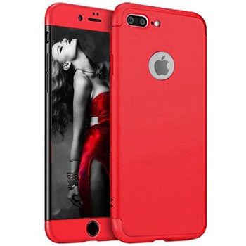 Husa telefon Iphone 8 Plus ofera protectie Completa 3in1 Ultrasubtire Lux Red Matte Husa telefon Iphone 8 Plus ofera protectie Completa 3in1 Ultrasubtire Lux Red Matte