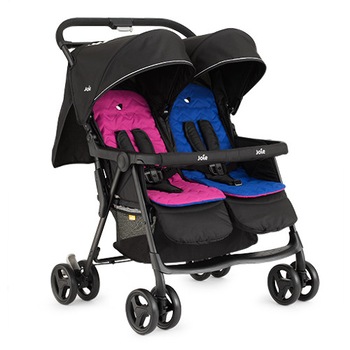 Carucior Joie de Gemeni Aire Twin Rosy and Sea Carucior Joie de Gemeni Aire Twin Rosy and Sea