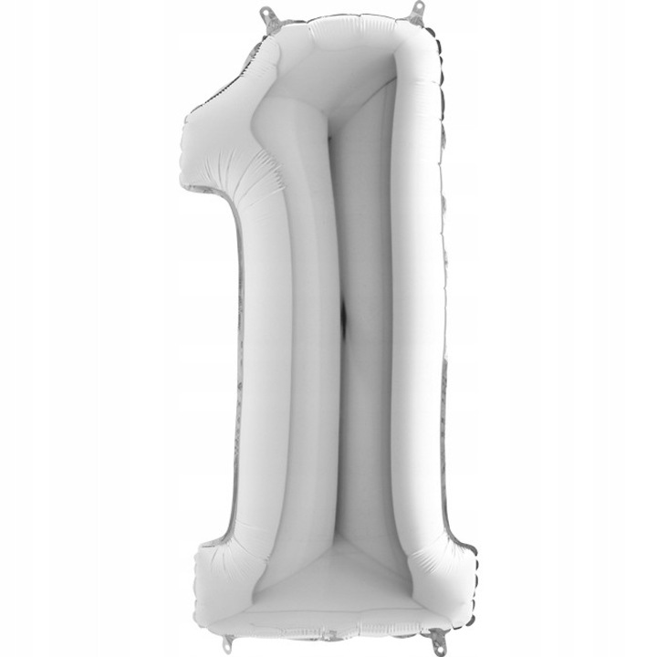 Fólia lufi, márkajelzés nélküli, 1-es számú, 100 cm, héliummal vagy levegővel tölthető, ezüst, szett nélkül, anyag nélkül, kiváló minőségű, ideális születésnapokra, esküvőkre