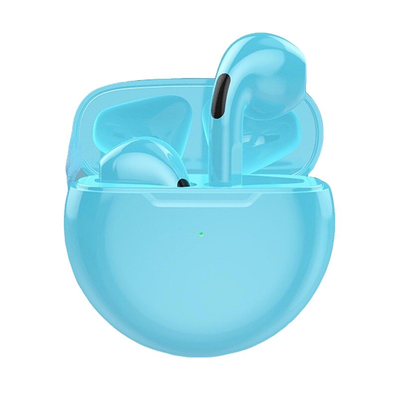 Casti wireless, Pro6 TWS, design ultra-usor, Bluetooth 5.1 ...