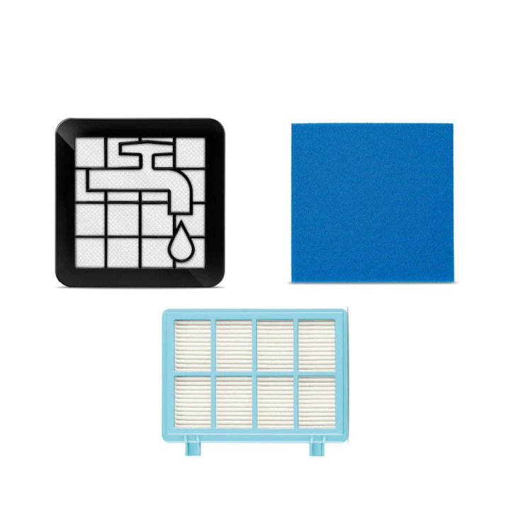 Комплект филтри BeSmart, съвместими с Philips, FC9330, FC9331, FC9332, FC9333, FC9334, FC9552, FC9556, FFF1