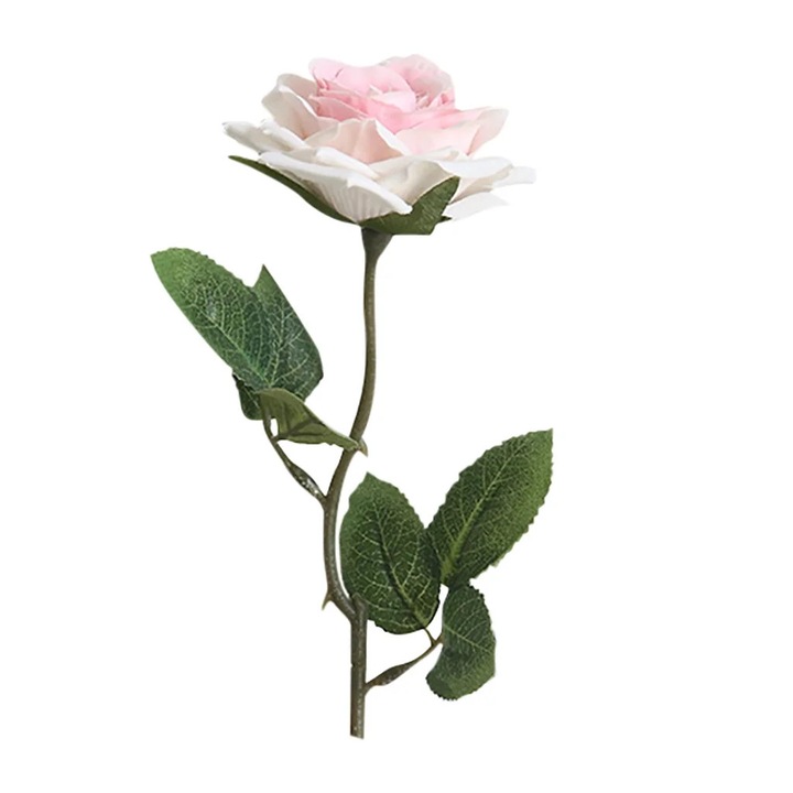 Buchet trandafiri artificiali multicolor 37x8.5cm decor acasa nunta