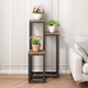 Suport de plante din metal rustic practic, modern BADU 34x34x67 cm