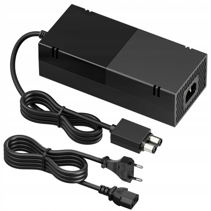 Адаптер за зарядно устройство за конзола Xbox One, 100-240 V, 130 W, LED индикатор, безшумен дизайн, разсейване на топлината, вграден смарт чип, черен