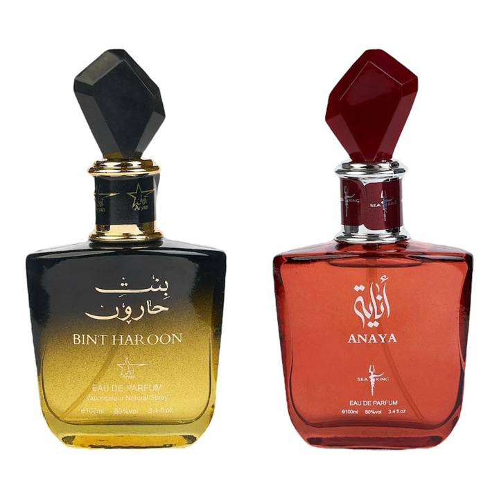 Set, Apa de Parfum, Bint Haroon/ Anaya, Femei, 2x100 Ml