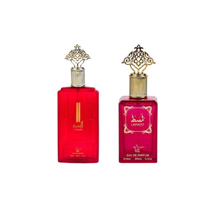 Szett, Eau de Parfum, Al Khaleej / Lamast, Női, 2x100 ml