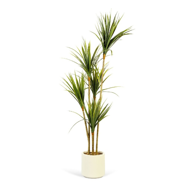 Planta decorativa artificiala palmier – 1, 5 m, verde