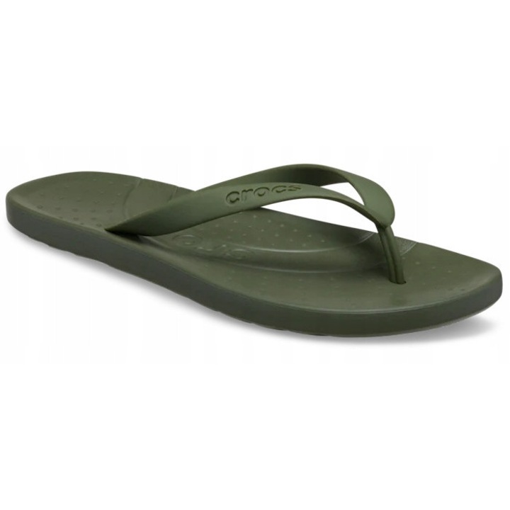 Crocs, Papuci flip-flop Femei Croslite, 210089 Flip, Verde, Verde, 39-40
