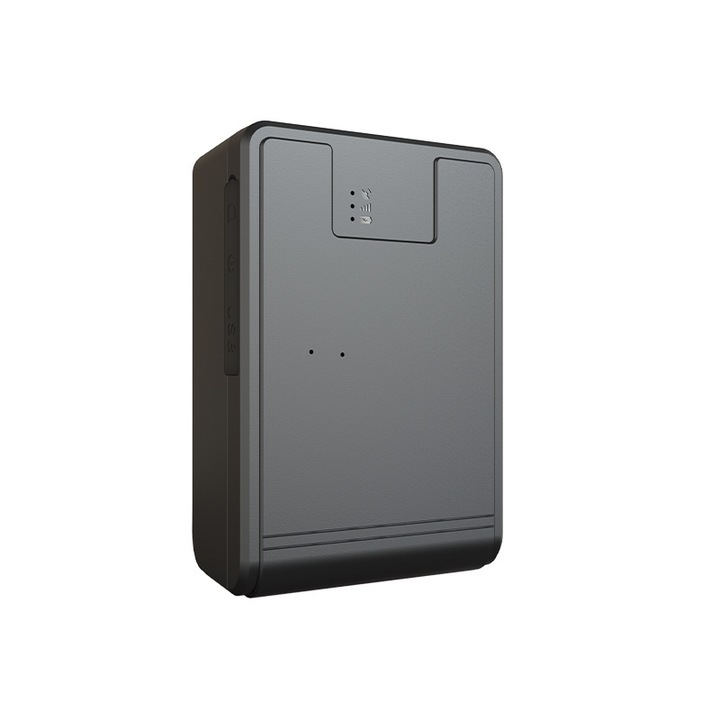 GPS тракер Q12, 4G LTE, Батерия 20000mAh, Защита против кражба, Черен