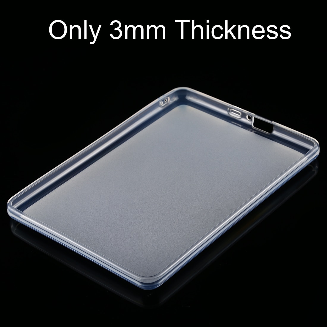 Husa tableta pentru Amazon Kindle Paperwhite 3, TPU transparent 0.75mm, rezistent la caderi, husa subtire, protectie completa, transparenta