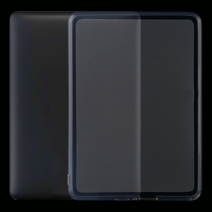 Husa tableta pentru Amazon Kindle Paperwhite 3, TPU transparent 0.75mm, rezistent la caderi, husa subtire, protectie completa, transparenta