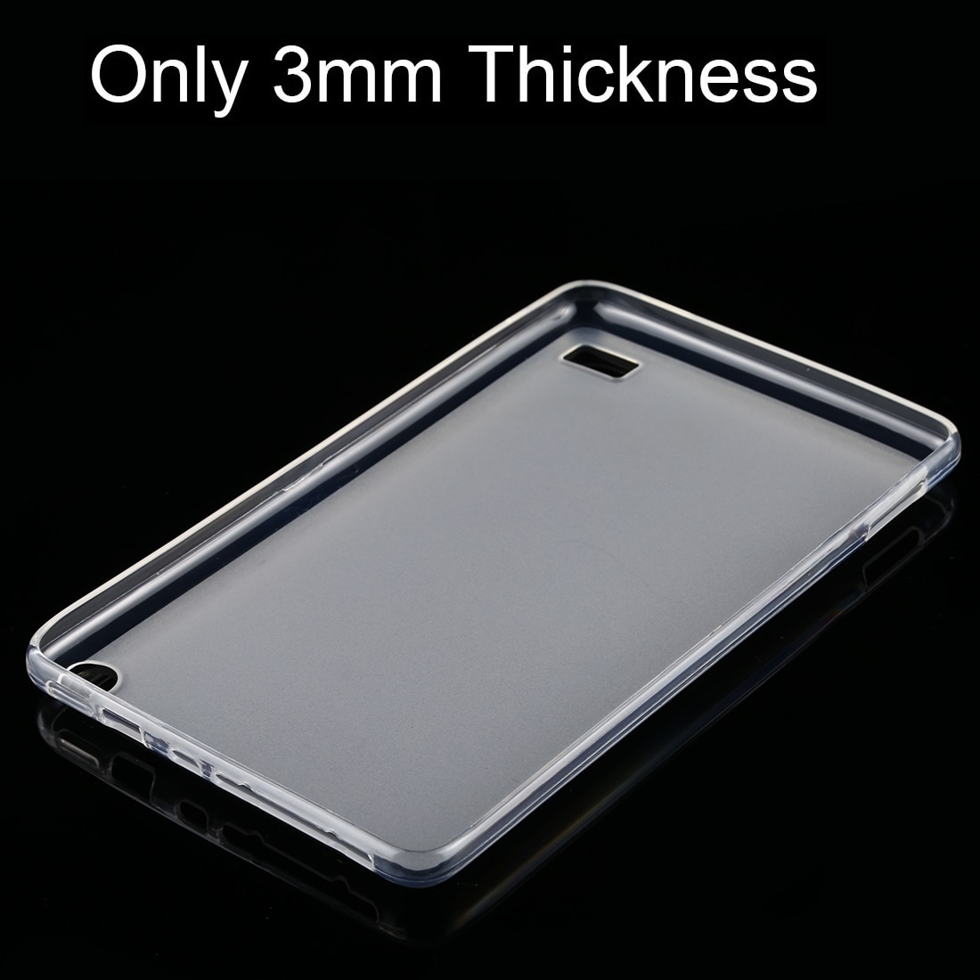 Husa tableta pentru Amazon Kindle Fire 7 (2019), silicon transparent 0, 75 mm, rezistent la caderi
