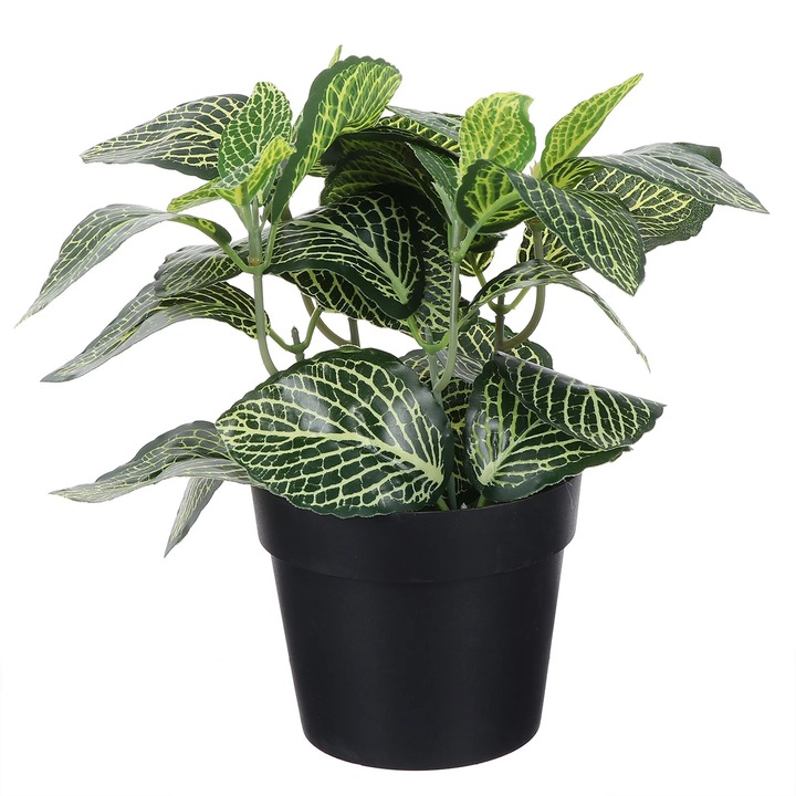 Planta artificiala in ghiveci, multicolor, 23x23x20cm