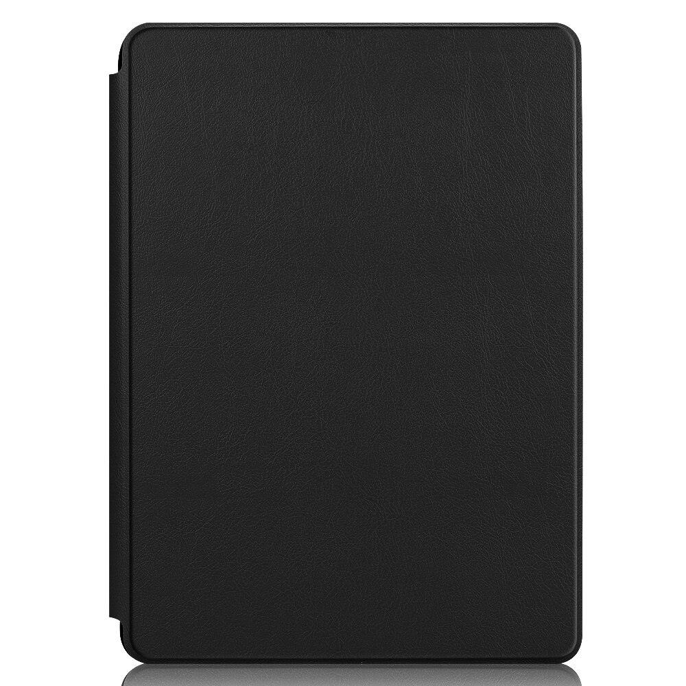 Husa tableta pentru Microsoft Surface Go 2 / Surface Go, textura elastica din piele, design orizontal cu suport (negru)