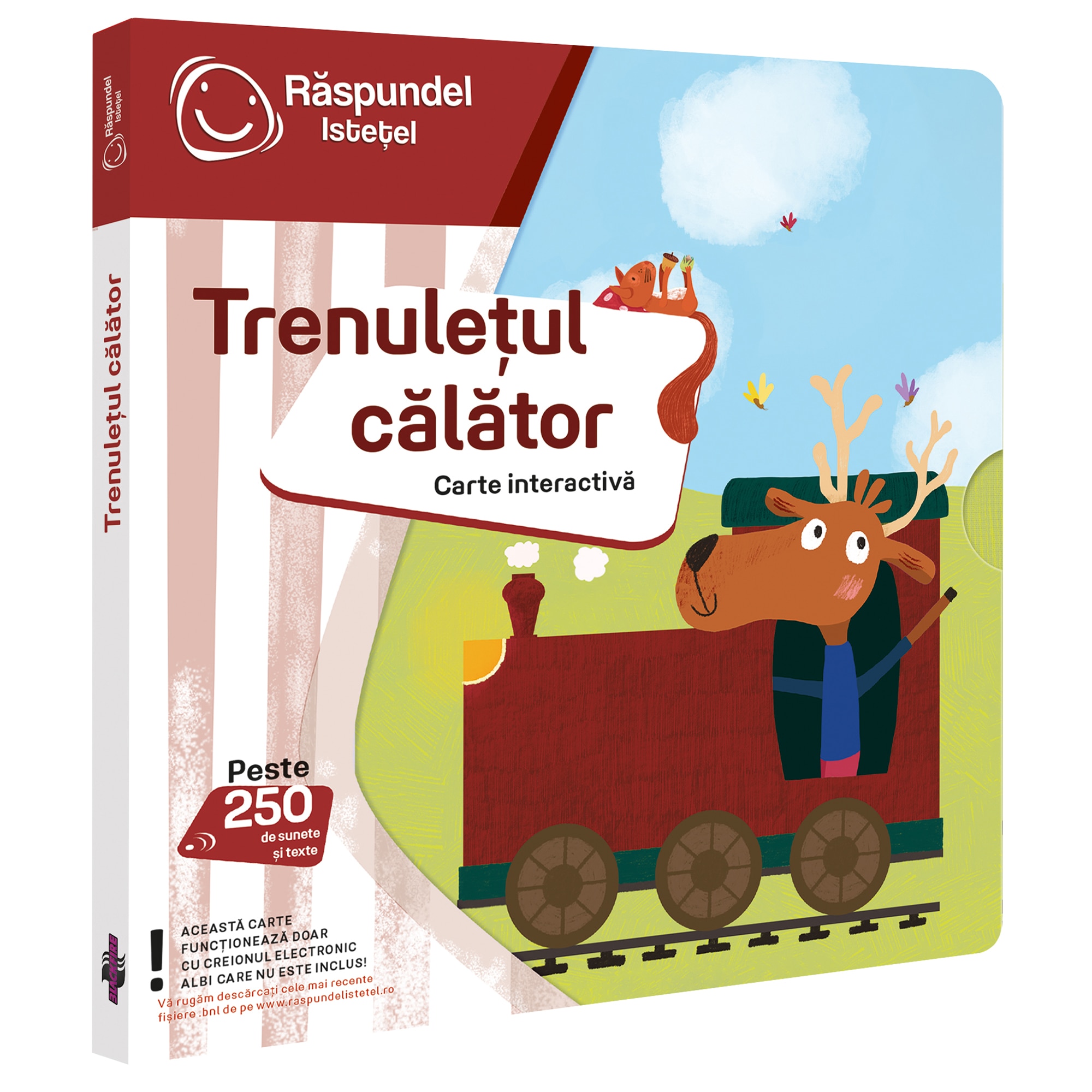 Carte Raspundel Istetel - Trenuletul calator