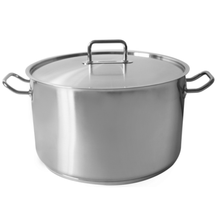 Oala inox profesionala HORECA 28х17сm-10.5l cu capac