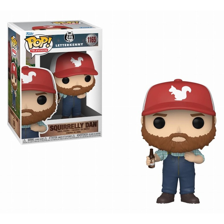 Фигурка Funko Pop! Television Letterkenny Squirrelly Dan 9 Cm