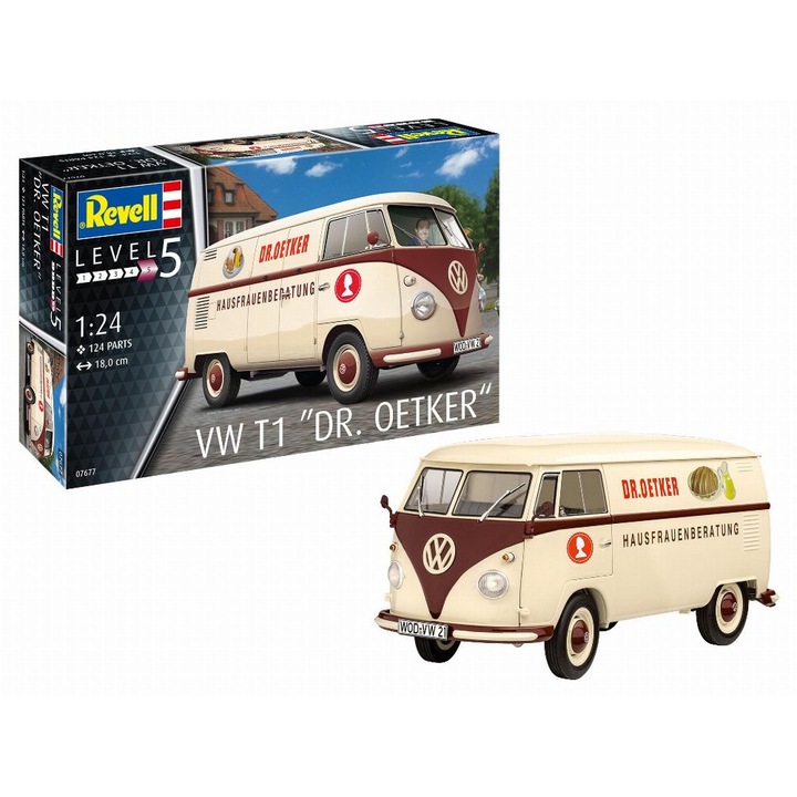 VW T1 "Dr. Oetker" modellkészlet (1:24)