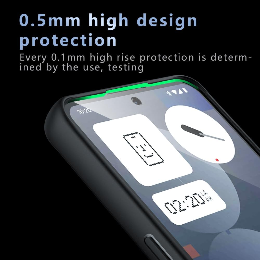 Husa pentru Nothing Phone (3a) Pro compatibila MagSafe, Anti-Shock Protection, TPU, transparent/negru