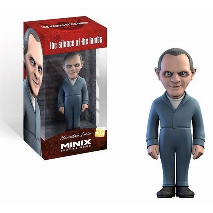 Фигурка Minix Ханибал Лектър #103, 12 см, Мълчанието на агнетата