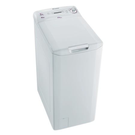 Masina de spalat rufe cu incarcare verticala Candy EVOT 10071D1, 1000 rpm, 7 kg, Clasa A+, Alb
