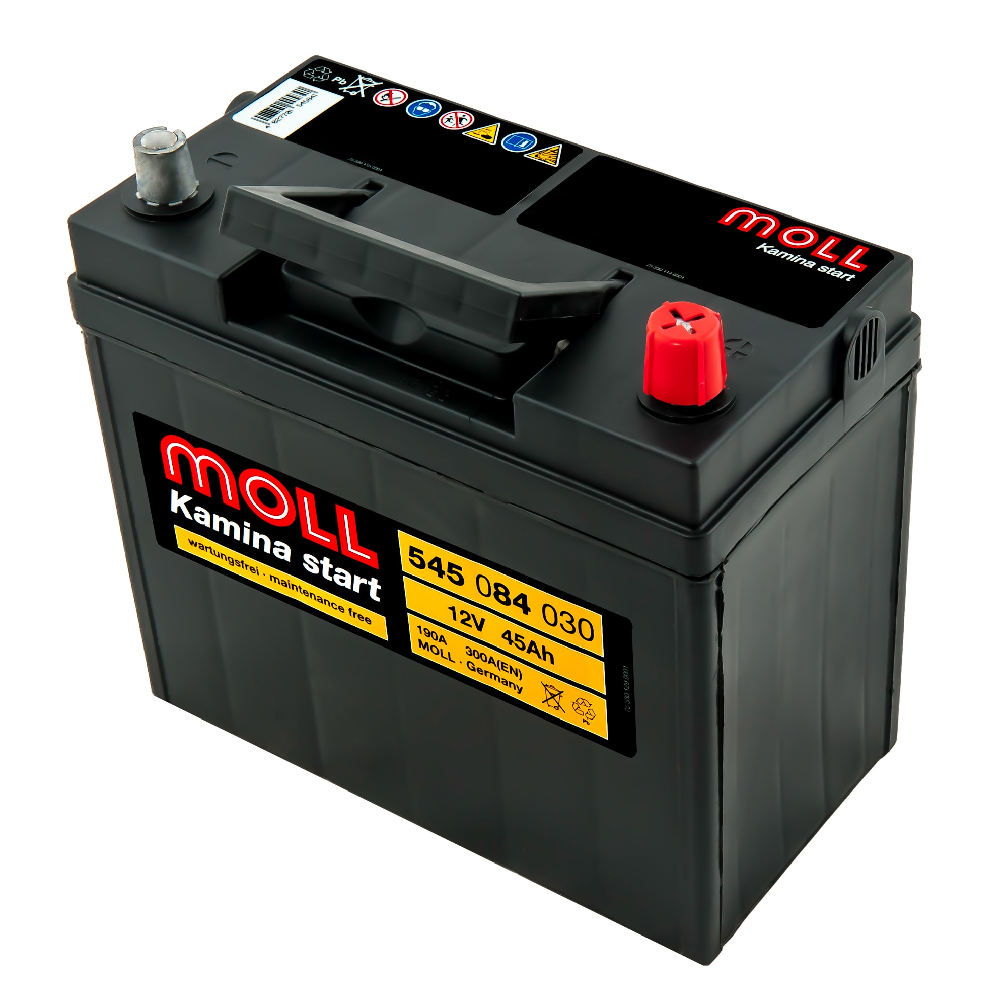 Baterie auto Moll Kamina Start 45Ah 545084030