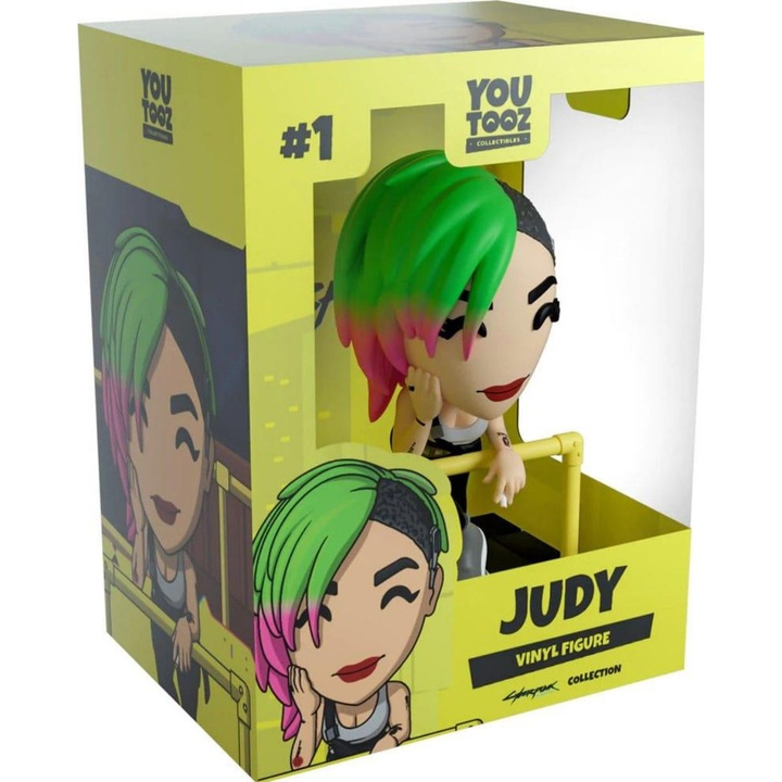 YouTooz figura, Cyberpunk 2077 - Judy #1, 10cm
