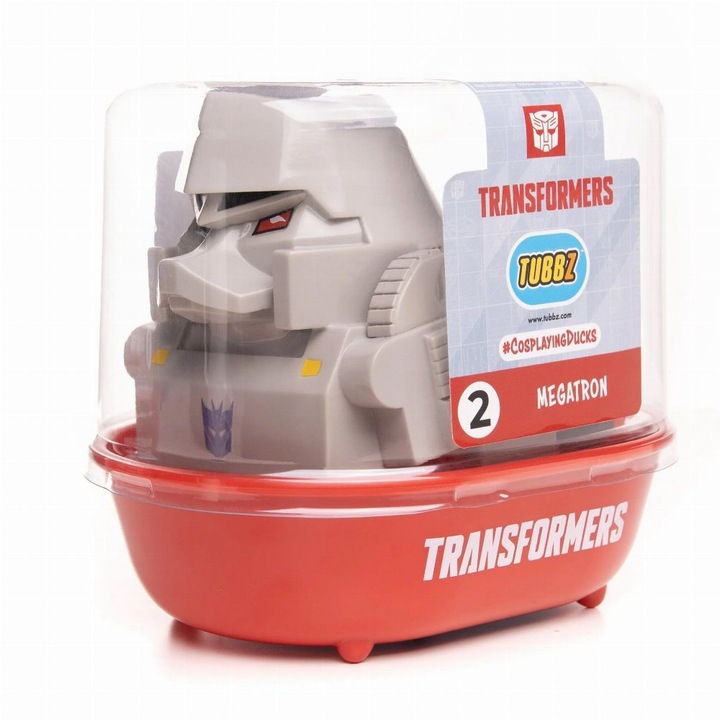 Figurina Tubbz Transformers - Megatron #2, 10cm, bărcuță