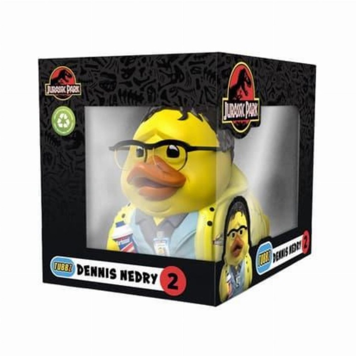 Jurassic Park Tubbz PVC Figure Dennis Nedry Boxed Edition 10 cm