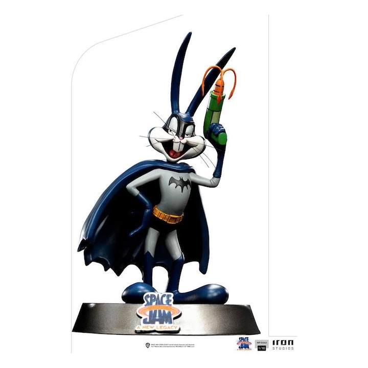 Фигурка Space Jam: Ново наследство, Бъгс Бъни и Батман, 19 см