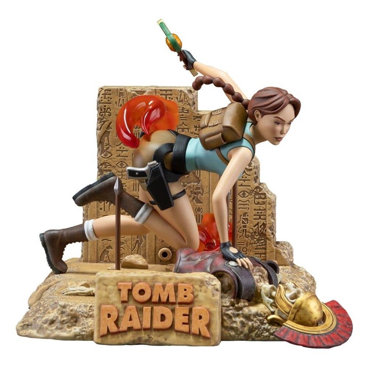 Figurina Tomb Raider 1996, Dark Horse, Lara Croft (Classic Era), 17cm
