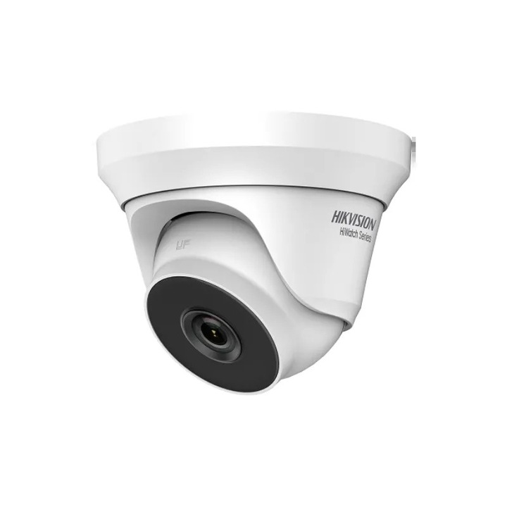 Hikvision HiWatch TURRET HWT-T250-M камера за видеонаблюдение, 5 MP, 1080p, фиксиран обектив 2.8 мм