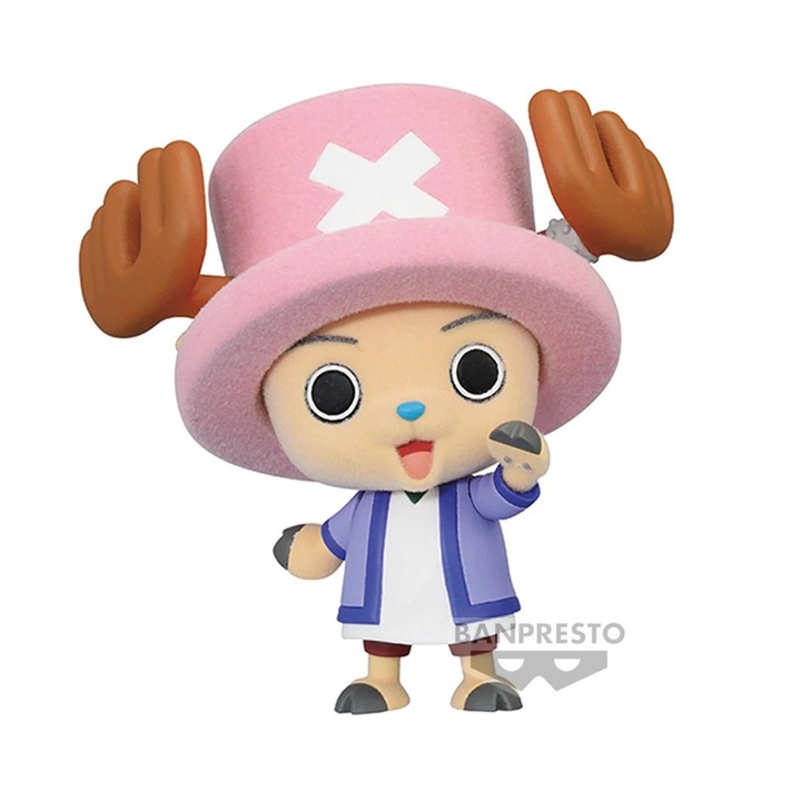 Figurină Banpresto One Piece: Fluffy Puffy, Tony Tony Chopper, 7cm