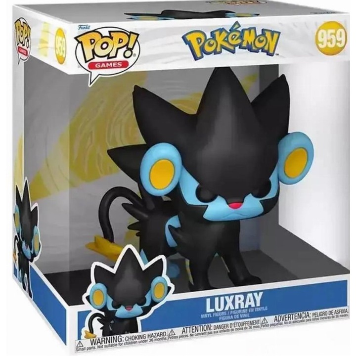Funko POP! Pokemon - Luxray, многоцветен