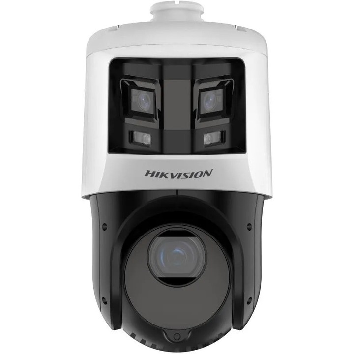 IP камера за наблюдение 6+4MP 25X цветна и IR панорамна и PTZ Hikvision DS-2SE4C425MWG-